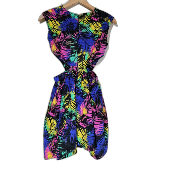 Mustard Seed Women's Colorful Neon Dress - Small - Picture 2 of 7
